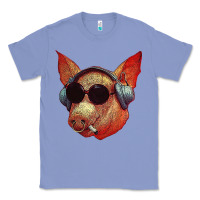 Colony Blue Blodwyn pig Classic Tee - DesignPulse