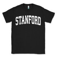 Black stanford california ca vintage athletic sports design t shirt Classic Tee - DesignPulse