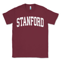 Burgundy stanford california ca vintage athletic sports design t shirt Classic Tee - DesignPulse