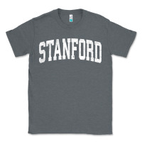 Charcoal Heather stanford california ca vintage athletic sports design t shirt Classic Tee - DesignPulse