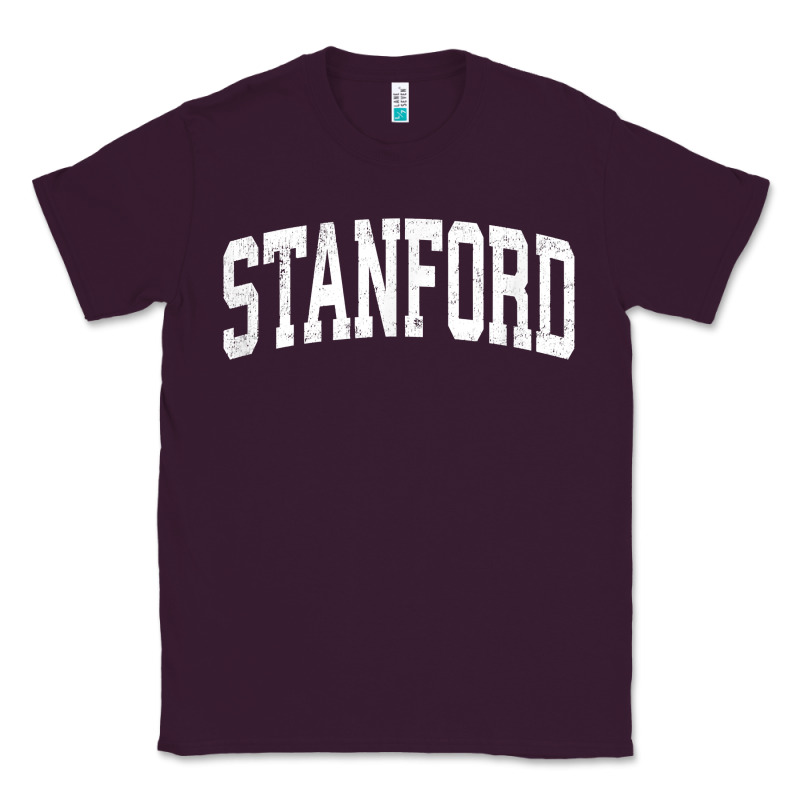 Stanford California Ca Vintage Athletic Sports Design T Shirt Classic Tee by DesignPulse | Teevron