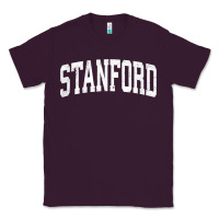 Plum stanford california ca vintage athletic sports design t shirt Classic Tee - DesignPulse