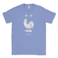 Colony Blue FFF Two Stars Classic Tee - DesignPulse