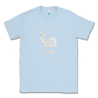Dusty Blue FFF Two Stars Classic Tee - DesignPulse