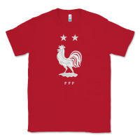 Red FFF Two Stars Classic Tee - DesignPulse