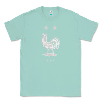 Seafoam FFF Two Stars Classic Tee - DesignPulse