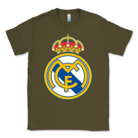 Army Green real,madrid Classic Tee - DesignPulse