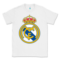 White real,madrid Classic Tee - DesignPulse