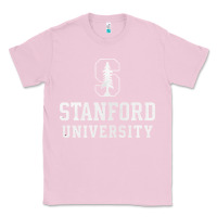 Bubblegum Pink stanford university logo Classic Tee - DesignPulse
