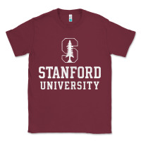 Burgundy stanford university logo Classic Tee - DesignPulse