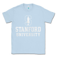 Dusty Blue stanford university logo Classic Tee - DesignPulse