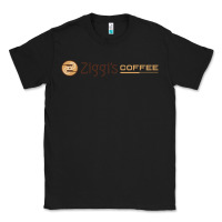 Black ziggi's coffee Classic Tee - DesignPulse