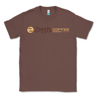 Chestnut ziggi's coffee Classic Tee - DesignPulse