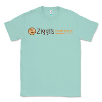 Seafoam ziggi's coffee Classic Tee - DesignPulse