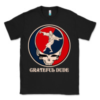 Black grateful dude Classic Tee - DesignPulse