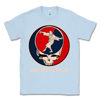 Dusty Blue grateful dude Classic Tee - DesignPulse