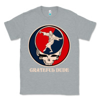 Heather Grey grateful dude Classic Tee - DesignPulse