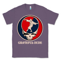 Lavender grateful dude Classic Tee - DesignPulse