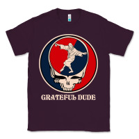 Plum grateful dude Classic Tee - DesignPulse