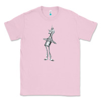 Bubblegum Pink vintage wizard of oz tinman Classic Tee - DesignPulse