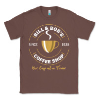 Chestnut bill and bob coffee shop aa recovery gift t shirt Classic Tee - PixelWave