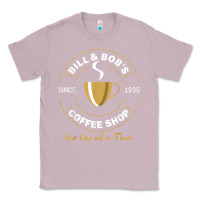 Lilac bill and bob coffee shop aa recovery gift t shirt Classic Tee - PixelWave
