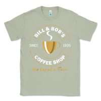 Matcha bill and bob coffee shop aa recovery gift t shirt Classic Tee - PixelWave
