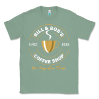 Sage bill and bob coffee shop aa recovery gift t shirt Classic Tee - PixelWave