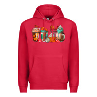 Cardinal basketball coffee cups Premium Hoodie - AdoDesignShop