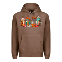 Chestnut basketball coffee cups Premium Hoodie - AdoDesignShop
