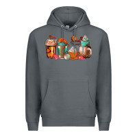 Rock basketball coffee cups Premium Hoodie - AdoDesignShop