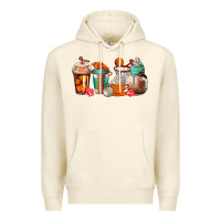 Sandshell basketball coffee cups Premium Hoodie - AdoDesignShop