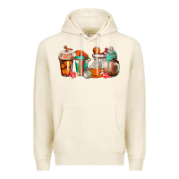 Tofu basketball coffee cups Premium Hoodie - AdoDesignShop