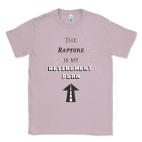 Lilac the rapture is my retirement plan bible heaven jesus Classic Tee - PixelWave
