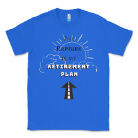 True Royal the rapture is my retirement plan bible heaven jesus Classic Tee - PixelWave