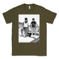 Army Green Thelma And Louise Classic Tee - PixelWave
