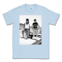 Dusty Blue Thelma And Louise Classic Tee - PixelWave