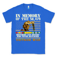 True Royal Vietnam War Veterans US Memorial Day In The Memory Of 58479 38 Classic Tee - PixelWave