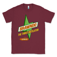 Burgundy brawndo the thirst mutilator   idiocracy inspired active Classic Tee - PixelWave