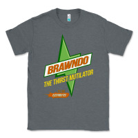 Charcoal Heather brawndo the thirst mutilator   idiocracy inspired active Classic Tee - PixelWave