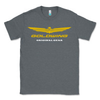 Charcoal Heather goldwing Classic Tee - PixelWave