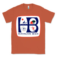 Copper Coat of arms of Huntington Beach Classic Tee - PixelWave