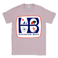 Lilac Coat of arms of Huntington Beach Classic Tee - PixelWave