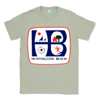 Matcha Coat of arms of Huntington Beach Classic Tee - PixelWave