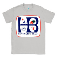 Moon Dust Coat of arms of Huntington Beach Classic Tee - PixelWave