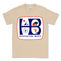 Mushroom Coat of arms of Huntington Beach Classic Tee - PixelWave