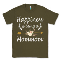 Army Green happiness is being a mommom  cute mothers day gifts Classic Tee - PixelWave