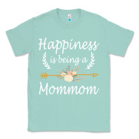Seafoam happiness is being a mommom  cute mothers day gifts Classic Tee - PixelWave
