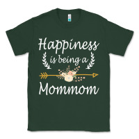 Sports Green happiness is being a mommom  cute mothers day gifts Classic Tee - PixelWave