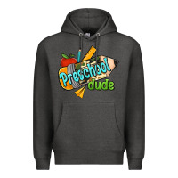 Charcoal Heather preschool dude Premium Hoodie - RanaPortraitStore